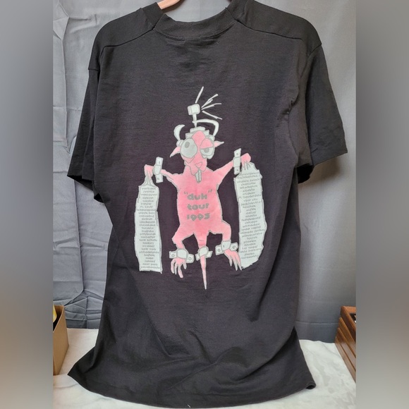 Vintage Green Jello Duh Tour 1993 Concert T-shirt Authentic Large - Picture 5 of 7